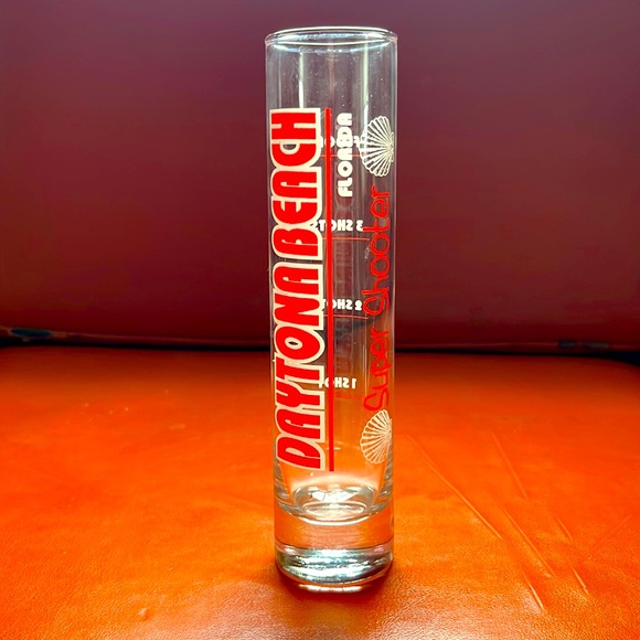 Daytona Beach Florida Super Shooter Shotglass - Picture 1 of 5